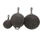 Lodge Cast Iron 3 Piece Wildlife Set New. Price: $58.99.