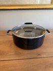 Calphalon Select Hard Anodized Nonstick 5-QUART Stock Pot W/ Lid PD8785 Used. Price: $45.95.
