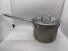 Vintage All-clad Metal Crafters Master Chef 2QT Sauce Pan W Lid Used. Price: $59.99.