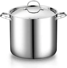 Cooks Standard 18/10 Stainless Steel Stockpot 16-QUART, Classic Deep Cooking New. Price: $62.33.