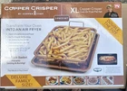 Copper Crisper By Chef Xl Oven Air Fryer Pan Set New. Price: $29.99.