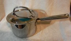 Cuisinart Induction Ready 1 Qt Stainless Steel Sauce Pot W/ Lid (2) Used. Price: $14.99.