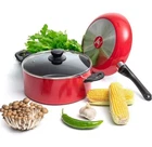 Moss & Stone 3 Peice Pots Pans Set Nonstick Cookware Aluminum And New. Price: $23.99.