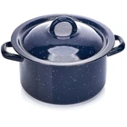 Imusa 4QT Blue Enamel Stock Pot With Lid New. Price: $23.19.