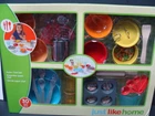 New Just Like Home Super Chef Set 30 Pc Kids Play Dishes Cookware Pots Pans Nib. Price: $42.74.