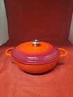 Creuset Signature Round Stew Pot Enameled Cast Iron 2.5QT Cerise Red 22CM *** New. Price: $199.99.