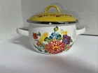 The Pioneer Woman Mini Dutch Oven Pot W/ Lid Enamel Steel 3112JOC Cup 24 Oz Used. Price: $19.99.