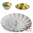 Zocy Steamer Basket, Stainless Steel Vegetable Baskets For Steaming Round New. Price: $12.62.