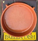 12" Diamenter Paella Dish Terra Cotta (boston Warehouse) Model #09-134 (1992) Used. Price: $32.00.