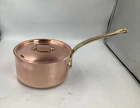 Other See Details Mauviel Mheritage M200 Sauce Pan With Lid Brass Hand G2U Used. Price: $243.07.