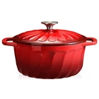 Nsirons 6 Qt Enameled Cast Dutch Oven Lid Non-seasoning Coated Pot New. Price: $95.61.