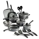 Tramontina Primaware 18 Piece Non-stick Cookware Set, Steel Gray New. Price: $44.97.