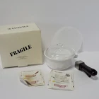 Arcoflam Ceramic Saucepan 2.5L White W/ Lid & Detachable Handle, Model D'arcopal New. Price: $37.50.