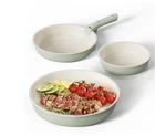 Carote 5-PC Nonstick Cookware Set, Granite Pots & Pans, Removable Handle New. Price: $49.99.