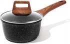 Eslite Life 2.5 Sauce Pan With Lid Nonstick Small Soup Quart, Black New. Price: $39.10.