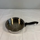 Chefs Ware Townecraft T304 9" Multicore Skillet Frying Pan Stainless No Lid Usa Used. Price: $26.76.