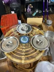 Winco Stainless Steel Steam Table Pan Lids 1/6 Size Set Of 4 Handles New. Price: $13.44.