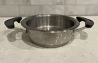 Rare Amc Stainless Steel Cookware Sauce Saute Pot Double Handle 8011 No Lid Used. Price: $40.00.