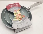 Tramontina 3PC Tri-ply Clad Stainless Steel Ceramic Nonstick Fry Pan Set Gray New. Price: $49.99.