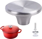 Dutch Oven Knob Stainless Steel Replacement Handle For Silver 1 Set New. Price: $9.94.