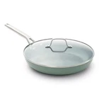 Calphalon Ceramic Nonstick 12" Frying Pan, Silver Ash - New. Price: $73.00.