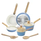 Goodcook 10-PIECE Healthy Ceramic Titanium-infused Cookware Set, Light Blue ... New. Price: $83.67.