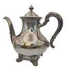 Vintage Reed & Barton Silverplate Coffee Pot With Lid Regent 5600 Hollowware. Price: $34.88.