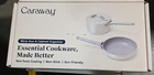 New Caraway Minis Duo Cookware 8 Fry Pan, 1.75 Qt Sauce With Lid. Price: $174.95.