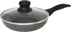 Imusa 7IN Chef-cera Aluminum Gray Ceramic Fry Pan With Glass Lid And Cool Touch New. Price: $22.49.