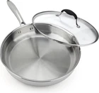 Avacraft 12 Inch Stainless Frying Pan Steel, Silver New. Price: $91.64.