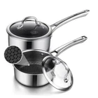Sauce Pan With LID,1.5 Quart & 2.5 Hybrid Nonstick Qt New. Price: $113.40.
