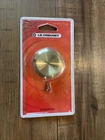 Creuset 1.9 47MM Light Gold Round Stainless Steel Replacement Cookware Knob New. Price: $34.99.