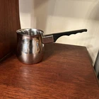Kinox 18-10 Stainless Steel 12 Oz Warmer Pot Milk Frother, Butter, Chocolate Euc Used. Price: $12.00.