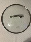 12" Cuisinart Kitchen Essentials Lid For 7 Inch Pot Glass And Stainless Steel Used. Price: $18.50.