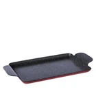 Curtis Stone Dura-pan Nonstick Single Burner Griddle Open Box New. Price: $29.99.