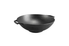 Lodge Pre-seasoned Cast Iron 14 In. Wok Dual Handle, Oven Safe New. Price: $71.62.