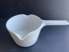 Vtg Corning Ware 1 Qt / Liter Sauce Pan Dual Spout White M-68-B Used. Price: $27.46.