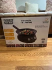 New Sealed! Nuwave Induction Hot Wok With 14" Carbon Steel Glass Lid & Stand. Price: $134.99.