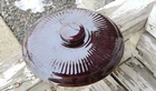 Vintage Hall Usa Pottery Cooking Ware Brown Replacement Lid Only For Bean Used. Price: $17.95.