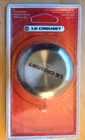 Creuset Large Round Signature Stainless Steel Replacement Knob New Box. Price: $20.00.