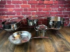 Brand-new J.a. Henckels Classic Clad 8 Pcs Stainless Steel Cookware Set. Price: $99.60.