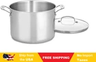 Cuisinart 76610-26G Chef's Classic 10-QUART Stockpot With Glass Cover,brushed New. Price: $80.96.