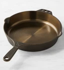 Smithey Seasoned Cast Iron Classic Skillets - 10" & 12" New. Price: $135.99.