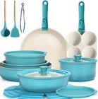 Gipp 21PCS Pots Pans Set Non Stick, Kitchen Cookware Detachable Handle, New. Price: $106.99.