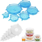 12PCS Silicone Stretch Lids For Food Storage, 6 Specifications Of Reusable New. Price: $9.13.