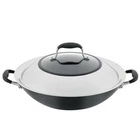 Anolon Advanced Home 14" Nonstick Wok With Lid - Onyx New. Price: $160.99.