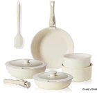 Sweetcrispy 12-PIECE Nonstick Cookware Set Induction Pots & Pans New. Price: $49.99.