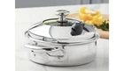 Princess House Vida Sana 5-PLY Stainless Steel Cookware 2.5-QT. Casserole 5561 New. Price: $140.00.