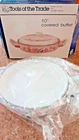 Vintage Nib Tools Of The Trade: Enamel On Steel 3.5 Qt. Casserole W/matching Lid New. Price: $25.99.