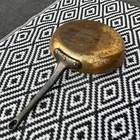 Vintage Baumalu France Copper Lined 11 Frying Pan 3-RIVET Original Patina Used. Price: $74.99.